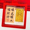 Oito Deuses Guardiões do Ano do Cavalo, Bodhisattva Guanyin, Adesivos para Celular com Folha de Ouro, Adesivos Dourados dos Budas Nascimentais do Zodíaco Chinês, Folhas Douradas de Thangka