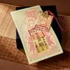 Jiangsu Wuxi Lingshan Buda Sakyamuni Grande Buda de Lingshan Cartão da Fortuna Lembranças de Viagem Bênção de Ano Novo Suprimento de Produtos Culturais e Criativos