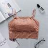 Top de tubo con tirantes de encaje y escote desbocado, chaleco antiexposición en la cintura con almohadilla para el pecho, ropa interior envolvente para la espalda en Amazon