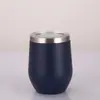 Taza de cáscara de huevo transfronteriza doble capa al vacío 12 oz Taza térmica en forma de U acero inoxidable 304 taza de huevo swig copa de vino al por mayor
