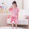 Camisón de verano para niñas del sudeste asiático, pijama de princesa para niñas de talla mediana y grande, ropa de casa de manga corta de verano