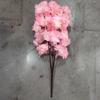 Flores Artificiales, Ramas Artificiales de Flor de Cerezo con 3 o 4 Ramas, Ramas de Flor de Cerezo para Decoración de Bodas, Flores Falsas para Decoración de Techos Interiores, Ramas Falsas de Flor de Melocotón