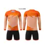 Uniformes de Fútbol de Manga Larga para Niños de Otoño e Invierno para Hombres y Mujeres, Uniformes Transpirables y de Secado Rápido para Entrenamiento y Competición de Fútbol para Adultos, Personalizados