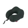Almohada Bordada y Estampada de Espuma Viscoelástica en Forma de U Hecha a Medida para Viajes y Viajes de Negocios, Rellena con Partículas de Algodón Pp, Almohada de Soporte para el Cuello, Almohada para el Cuello Hecha a Medida