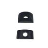 Almohadilla de luna de plástico tuerca de luna almohadilla de media luna tuerca sujetador conector para muebles