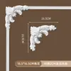 Pu Estilo Francés Línea de Flores de Esquina Borde de Pared de Fondo de TV Tira Decorativa Línea de Moldura Esquina de Techo Flor de Imitación Yeso