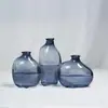 Vaso de Vidro Colorido Fresco Estilo Nórdico Transfronteiriço Criativo Pequeno Vaso de Mesa Vaso de Flores Leve Luxo Simples Garrafa de Aromaterapia