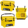Popular caja refrigeradora aislada de grado alimenticio europea y americana, cubo de hielo para equipo de camping al aire libre y pesca en el mar comercial, venta al por mayor para comercio exterior
