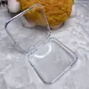 Caixa de Armazenamento de Unhas Vestível, Caixa Especial Transparente 75*75 para DIY Atacado Caixa de Joias Acrílica