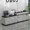 Mostrador de Barra Cajero Tienda Mesa Pequeña Simple Gabinete Salón de Belleza Barbería Tienda de Ropa Empresa Comercial Recepción