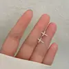 Pendientes de plata 925 con pasador para puestos callejeros y mercados nocturnos, moda coreana para mujer, artículos populares de transmisiones en vivo de influencers, pendientes de lujo ligero al por mayor