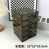 Caja de Almacenamiento Transparente Nueva Transfronteriza para Joyería Cosméticos Organizador Simple para el Hogar Caja a Prueba de Polvo para Pendientes Collares