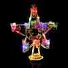 Portavasos luminoso de estrella de cinco puntas Barra KTV Barra transparente Cóctel Champaña Vino Juego de lucha Fiesta Suministros luminosos de entretenimiento