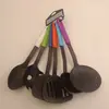 Conjunto de Espátulas de Nylon Transfronteiriço Seis Peças, Colher de Sopa, Utensílios de Cozinha Multifuncionais, Conjunto de Utensílios de Cozinha Resistentes a Altas Temperaturas, Atacado do Fabricante