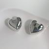 Pendientes de alta calidad con hebilla de oreja de metal de amor de 14 quilates de latón transfronterizo de Europa y Estados Unidos, joyería al por mayor para mujeres