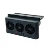 Novo Ventilador de Escapamento para Carro, Radiador Criativo para Interior de Carro Alimentado por Energia Solar, Ventilador de Resfriamento para Carro, Suprimentos Transfronteiriços