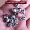 Xizang prata contas soltas tamanho contas contas colar corda acessórios contas furo grande fazendo pulseira acessórios diy