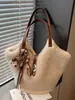 Bolso de mano de felpa para otoño e invierno, bolso de hombro nuevo, moderno y a la moda para mujer 2026, bolso de mano de gran capacidad