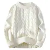 Sudadera Personalizada de Retazos con Cuello Redondo para Hombre, Nuevo Estilo Primavera y Otoño 2026, Sudadera sin Capucha Versátil Casual Simple para Jóvenes