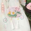 [Qian Li] Bolsa Hanfu Infantil Bordada Antigua Accesorios Hanfu Colgante Sachet Concha Conejo Bolso Cruzado