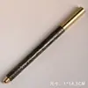 Pluma estilográfica de caoba, ébano, palisandro, pluma de artesanía de diseño simple y liso, bolígrafo de gel, regalo para estudiante, caja de regalo pequeña