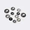 Nuevo Ojal de Aire Metálico Incrustado con Diamantes Botón de Ojal de Cobre de Lujo Botón de Ojal Redondo Accesorios para Ropa y Equipaje con Ojal de Aire de Diamante