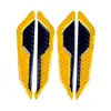 Tira Anticolisão para Porta de Carro, Tira Antirrisco para Carroceria, Adesivo de Advertência Refletivo, Adesivo Decorativo de Modificação Antirrisco Fibra de Carbono, Conjunto de Quatro