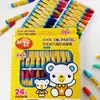 Ventas Directas de Fábrica Pasteles de Cera de Dibujos Animados, Crayones Seguros Que No Ensucian las Manos, Set de Pintura Especial para Niños y Guarderías, Lápices de Arte