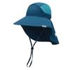 Chapéu de Pescador Infantil Chapéu Cachecol de Secagem Rápida para Exterior Chapéu de Sol Esportivo de Aba Larga Placa Leve Letra Corda à Prova de Vento Ajustável