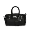 Bolsa Satchel Elegante de Alta Qualidade Platinum para Mulheres Tendência da Primavera 2025 Estilosa para Trabalho Bolsa de Ombro Transversal