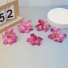 Flor de Orquídea Artificial Faixa de Cabeça para Noiva Adereços de Decoração para Cerimônia de Casamento Decoração Floral Flores Artificiais