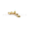 Jiangtitanium F136 Aleación de Titanio Joyería Cabeza Hueso de Pescado Hoja Transfronteriza G23 Cuerpo de Aleación de Titanio Joyería para Piercings Pendientes