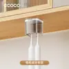 Vaso de Enjuague Bucal Magnético Invertido Debajo del Gabinete del Espejo, Soporte para Cepillos de Dientes, Vaso para Cepillos de Dientes, Exprimidor de Pasta de Dientes Antimoho y Antibacteriano