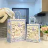 Gieca wow linda bolsa de papel kraft de mano tamaño pequeño y mediano bolsa de regalo bolsa exquisita universal esencial para regalo caricatura