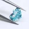Nuevo Zircón Geométrico en Forma de Corazón Más Vendido, Zircón Grueso en Forma de Corazón 4*6-8*10mm Corazón Gordito con Base Puntiaguda Cz Piedra Suelta