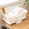 Escorredor de Louça Rack de Secagem Cozinha Rack de Armazenamento de Pratos Pia Rack de Armazenamento de Louças Doméstico Bancada Armário Tigela e Palitos Caixa de Armazenamento