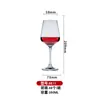 Juego de Copas de Vino Tinto Cristal de Cristal Copa de Vino Utensilios para Vino Copa de Champaña Taza de Vidrio Fábrica Cóctel
