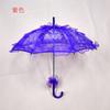 Guarda-chuva de Renda Artesanal Infantil Mais Vendido no Exterior Guarda-chuva de Adereço para Performance de Palco Dança de Princesa Guarda-chuva de Noiva Multicor
