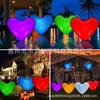 Globo de amor luminoso inflable Tanabata Día de San Valentín en forma de corazón modelo de aire de gran tamaño cerrado centro comercial bar decoración hermosa Chen