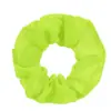 Scrunchies Coloridos Neon Transfronteiriços, Faixas de Cabelo de Chiffon de Cor Sólida, Elásticos de Cabelo Macios e Elásticos, Cordas de Cabelo para Rabo de Cavalo do Dia a Dia, Acessórios de Cabelo