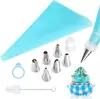 Venta Directa de Fábrica Set de 21 Piezas de Boquillas Decoradoras, Herramientas para Decorar Pasteles, Bolsas para Decorar Crema, Herramientas para Hornear