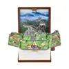 Llavero Plegable Estéreo 3D Juguete Libro Desplegable de Dinosaurio Colgante para Mochila Escolar Juguete de Descompresión Mismo Estilo Douyin Transfronterizo