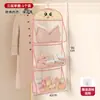Meias de Armazenamento Dormitório Estudantil Guarda-Roupa Pendurado Roupa Íntima Bolsa de Pendurar Roupa Íntima Multicamadas Organizador de Pendurar Bolsa de Rede