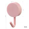 Gancho Macaron Sin Perforar Lujo Ligero Lindo Gancho Pequeño Hogar Cocina Detrás de la Puerta Gancho Adhesivo Gancho Adhesivo de Plástico