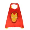 Capa Ultra Spider-Man Iron Man Superman Halloween Capa para Niños Accesorios para Actividades Capa de Anime