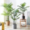 Gran planta de simulación nórdica, viajero, plátano, red roja, plantas falsas verdes en macetas, venta al por mayor, decoración de ventanas de sala de estar interior, paisajismo