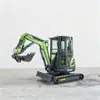 Exportado a Polonia: Excavadora de Orugas Tipo 25, Mini Excavadora para Huertos Agrícolas, Excavadora Doméstica de 2.5 Toneladas