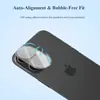 Película protetora de vidro temperado aplicável para IPhone 16/16 Plus Cabine livre de poeira com alta transmissão de luz LeReach