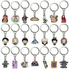Chaveiro Criativo de Mercadoria de Série de TV Americana, Chaveiro Personalizado de Borracha Macia de PVC Cartoon, Pingente de Bolsa, Enfeite de Chave de Carro, Acessório