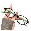 Nuevas Gafas Graduadas Elegantes Lisas y Versátiles Anti Luz Azul, Disponibles en Diferentes Grados, Estilo Coreano Tendencia Estilo Ins para Hombres y Mujeres